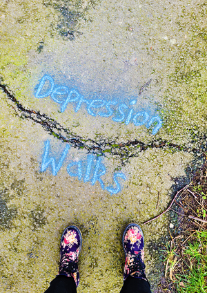 Depression Walks Zine by Coin-Operated Press