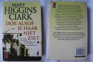 Doe alsof je haar niet ziet by Mary Higgins Clark