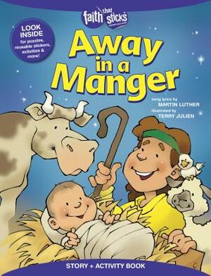 Away in a Manger Story + Activity Book by Martin Luther