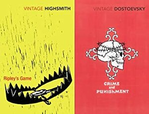 Vintage Crime: Crime and Punishment/Ripley's Game by Patricia Highsmith, Fyodor Dostoevsky