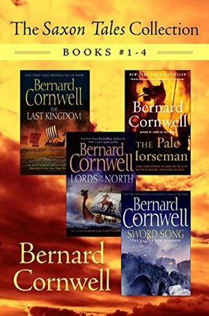 The Saxon Tales 4 Book Collection by Bernard Cornwell