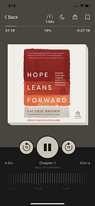 Hope Leans Forward: Braving Your Way Toward Simplicity, Awakening, and Peace by Valerie Brown