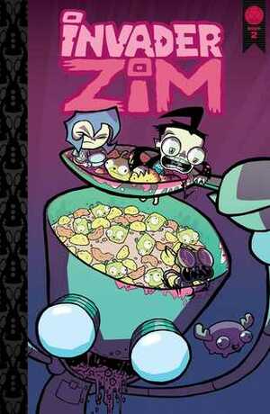 Invader ZIM Vol. 2: Deluxe Edition by Aaron Alexovich, Cassie Kelly, Danielle Koenig, Jhonen Vásquez, Warren Wucinich, Eric Trueheart, Katy Farina, Fred C. Stresing, Sarah Andersen