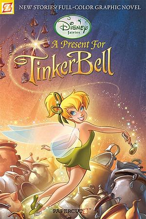 Disney Fairies Graphic Novel #6: A Present for Tinker Bell by Giulia Conti, Carlotta Quattrocolo, Augusto Machetto, Augusto Machetto