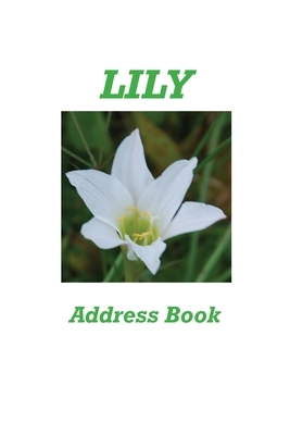 Lily Address Book by Karen Rhodes