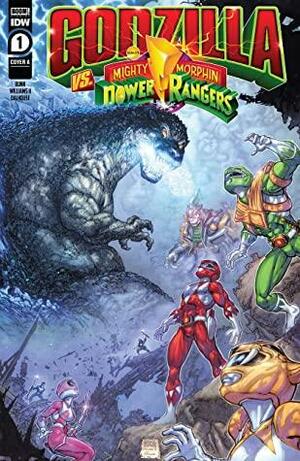 Godzilla vs. The Mighty Morphin Power Rangers #1 by Cullen Bunn