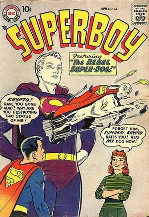 Superboy #64 (1949-1976) by Alvin Schwartz