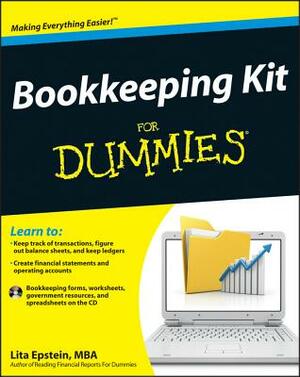 Bookkeeping Kit for Dummies [With CDROM] by Lita Epstein