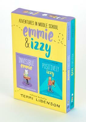 Adventures in Middle School 2-Book Box Set: Invisible Emmie and Positively Izzy by Terri Libenson