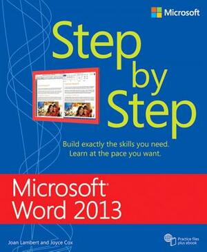 Microsoft Word 2013 Step by Step by Joan Lambert, Joyce Cox