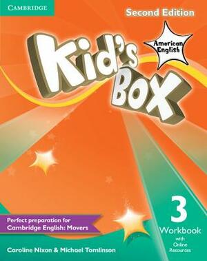 Kid's Box American English Level 3 Workbook with Online Resources by Michael Tomlinson, Caroline Nixon