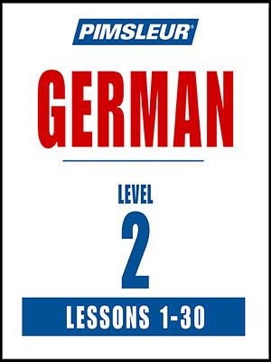 Pimsleur German Level 2 MP3 by Pimsleur