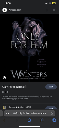 Only For Him by W. Winters