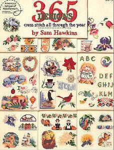 365 Designs: Cross Stitch All Through the Year by Sam Hawkins