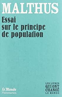 Essai sur le principe de population by Thomas Robert Malthus