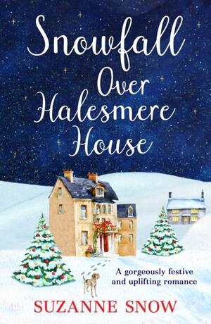 Snowfall Over Halesmere House by Suzanne Snow