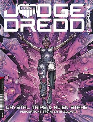 Judge Dredd Megazine 404 by Dan Abnett, Leah Moore, Arthur Wyatt, David Hine, T.C. Eglington, John Reppion, Michaël Le Galli