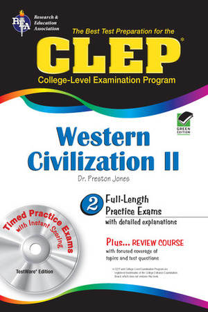 CLEP Western Civilization II w/ TestWare CD by Preston Jones, Jonathan Zophy