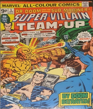 Super-Villian Team-Up  by Steve Englehart, Herb Trimpe