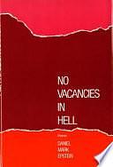 No Vacancies in Hell: Poems by Daniel Mark Epstein