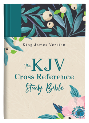 The KJV Cross Reference Study Bible--Turquoise Floral by Christopher D. Hudson
