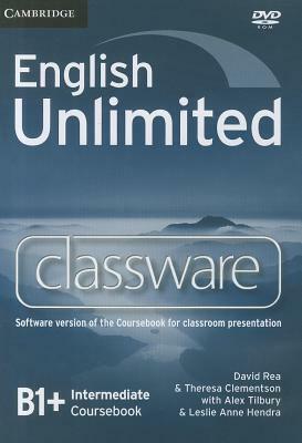 English Unlimited Intermediate Coursebook with E-Portfolio and Online Workbook Pack by Alex Tilbury, Theresa Clementson, Leslie Anne Hendra