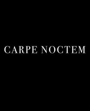 Carpe Noctem: "Seize the Night" in Latin - A decorative book for interior design styling - Ideal for small spaces - tables, bookshel by Urban Decor Studio