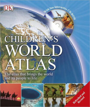 Children's World Atlas With CDROM by Simon Adams