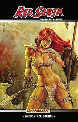 Red Sonja: She-Devil with a Sword, Vol. 5: World on Fire by Michael Avon Oeming, José Homs, Brian Reed