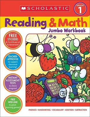 Reading & Math Jumbo Workbook: Grade 1 by 