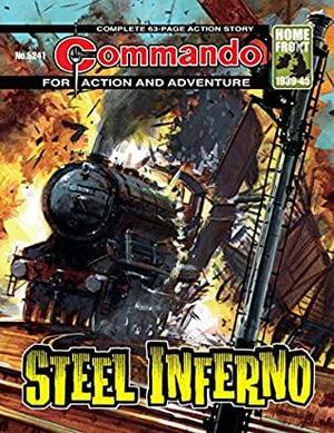 Commando #5241: Steel Inferno by Hailey Austin, Keith Burns