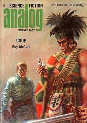 Analog Science Fiction and Fact, November 1967 by Piers Anthony, Mack Reynolds, John Baxter, John W. Campbell Jr., Ron Smith, Murray Leinster, Jack Wodhams, Joe Poyer