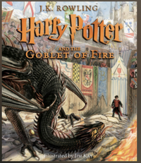 Harry Potter and the Goblet of Fire Illustrated Edition by J.K. Rowling