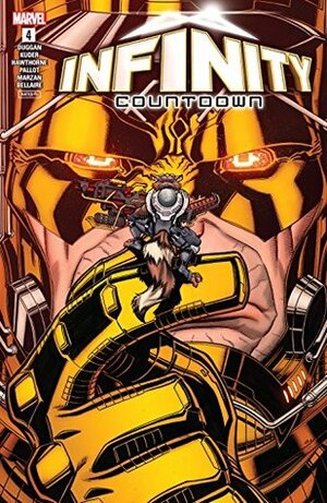 Infinity Countdown #4 by Nick Bradshaw, Mike Hawthorne, Aaron Kuder, Mike Deodato Jr., Gerry Duggan