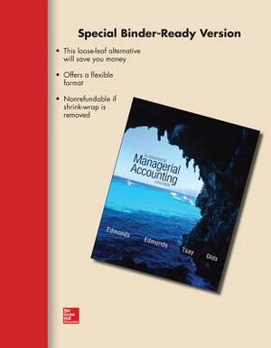 Loose Leaf Fundamental Managerial Accounting Concepts with Connect Access Card by Thomas P. Edmonds, Philip R. Olds, Bor-Yi Tsay