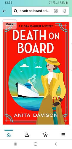 Death On Board by Anita Davison