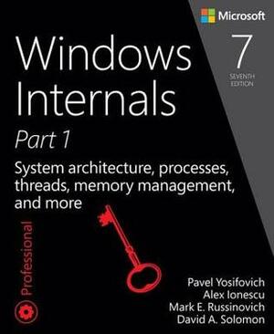 Windows Internals, Part 1: System Architecture, Processes, Threads, Memory Management, and More by Pavel Yosifovich, David A Solomon, Alex Ionescu