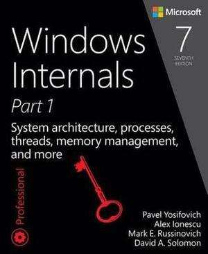 Windows Internals, Part 1: System Architecture, Processes, Threads, Memory Management, and More by David A Solomon, Alex Ionescu, Pavel Yosifovich