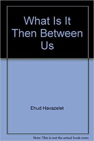 What is It Then Between Us?: Stories by Ehud Havazelet