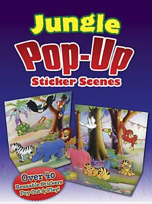 Jungle Pop-Up Sticker Scenes by Robbie Stillerman