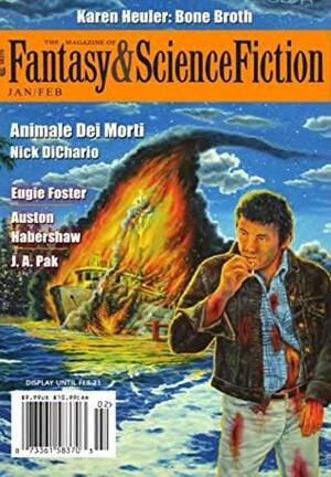 The Magazine of Fantasy & Science Fiction, #759 Jan/Feb 2022 by Cara Mast, Maiga Doocy, M.L. Clark, Auston Habershaw, Eugie Foster, Karen Heuler, Sheree Renée Thomas, Innocent Ilo, Paul Lorello, Nick DiChario, Christopher Mark Rose, Joe Baumann, J.A. Pak