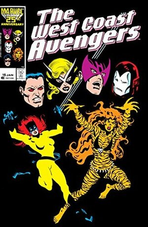 The West Coast Avengers #16 by Steve Englehart, Al Milgrom