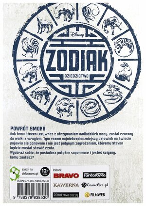 Zodiak Dziedzictwo Powrot smoka Tom 2 by Stan Lee