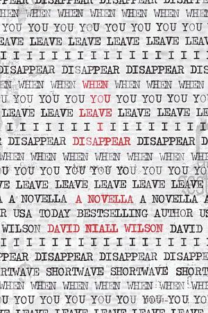 When You Leave I Disappear: A Novella by David Niall Wilson