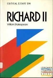 Richard II, William Shakespeare by Linda Cookson, Bryan Loughrey