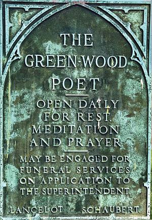 The Greenwood Poet by Lancelot Schaubert