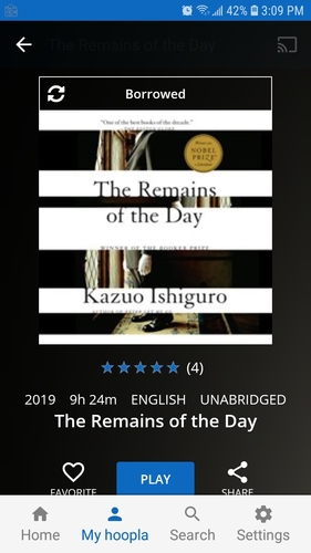 The Remains of the Day by Kazuo Ishiguro