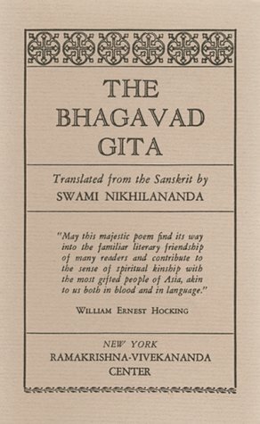 Bhagavad Gita by Nikhilananda