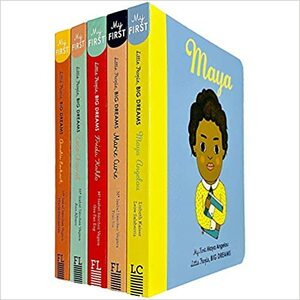 Little People, Big Dreams Collection 5 Books Bundle With Gift Journal by mariadiamantes, Maria Isabel Sánchez Vegara, Lisbeth Kaiser