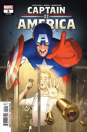Captain America (2023-) #5 by Lan Medina, Espen Grundetjern, J. Michael Straczynski